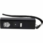 Slider Stun Gun LED Flashlight USB Recharger